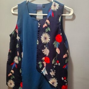 Encore Creations Upcycled Sleeveless Top Size 8